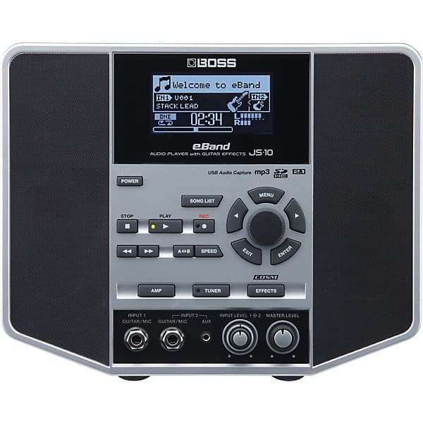 BOSS eBand JS-10 Audio Player With Guitar Effects