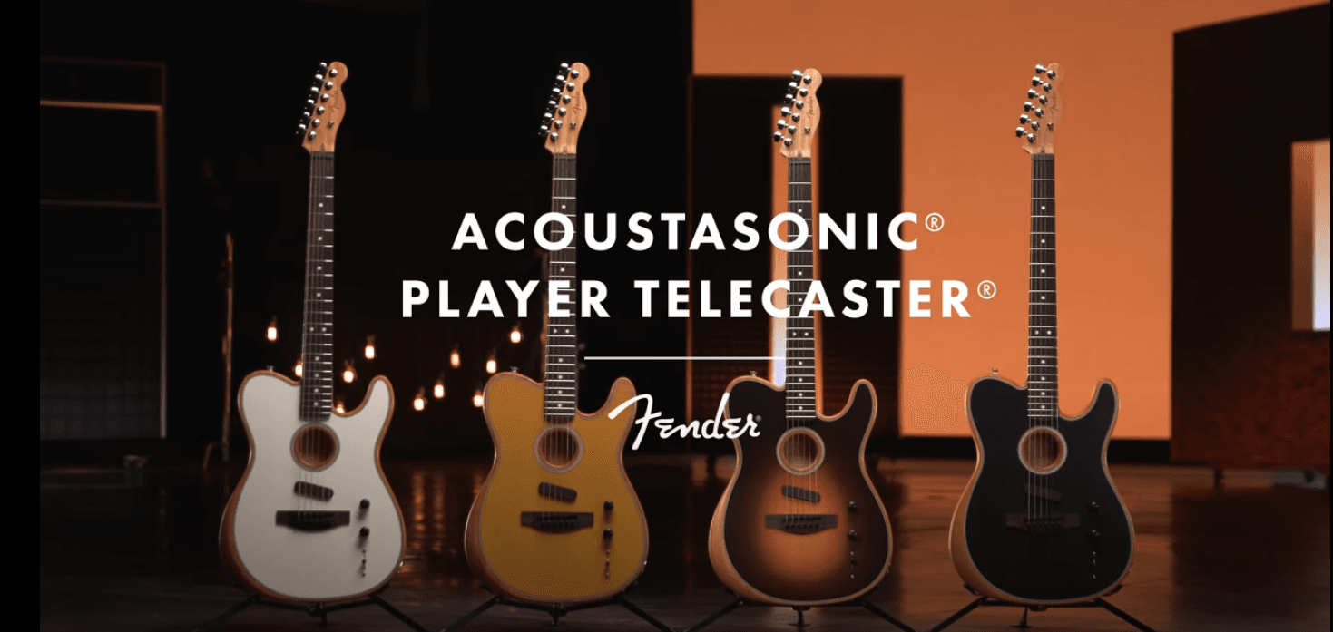 Exploring the new Fender Acoustasonic Player Telecaster.
