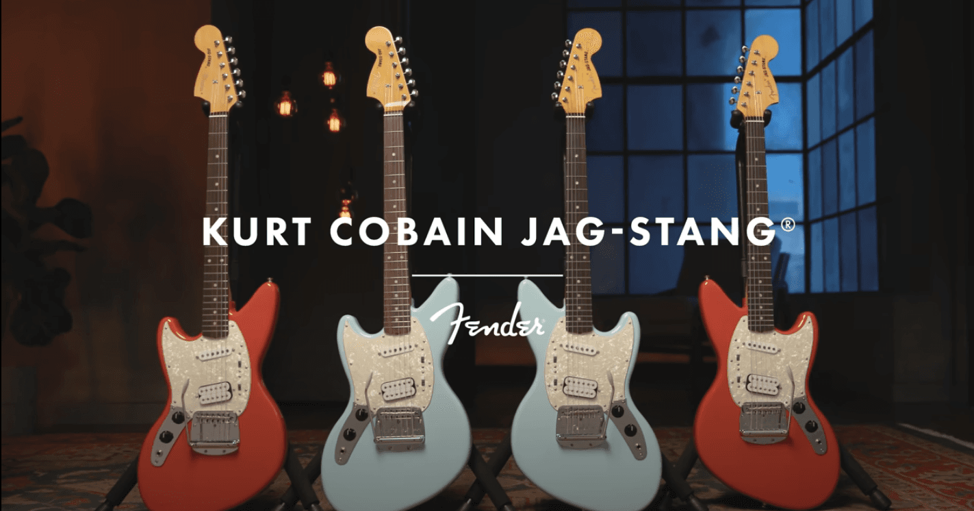 Commemorating the 30th anniversary of Nirvana’s seminal record “Nevermind,” this Jag-Stang comes equipped with the same features that made it Kurt’s ideal instrument. 
